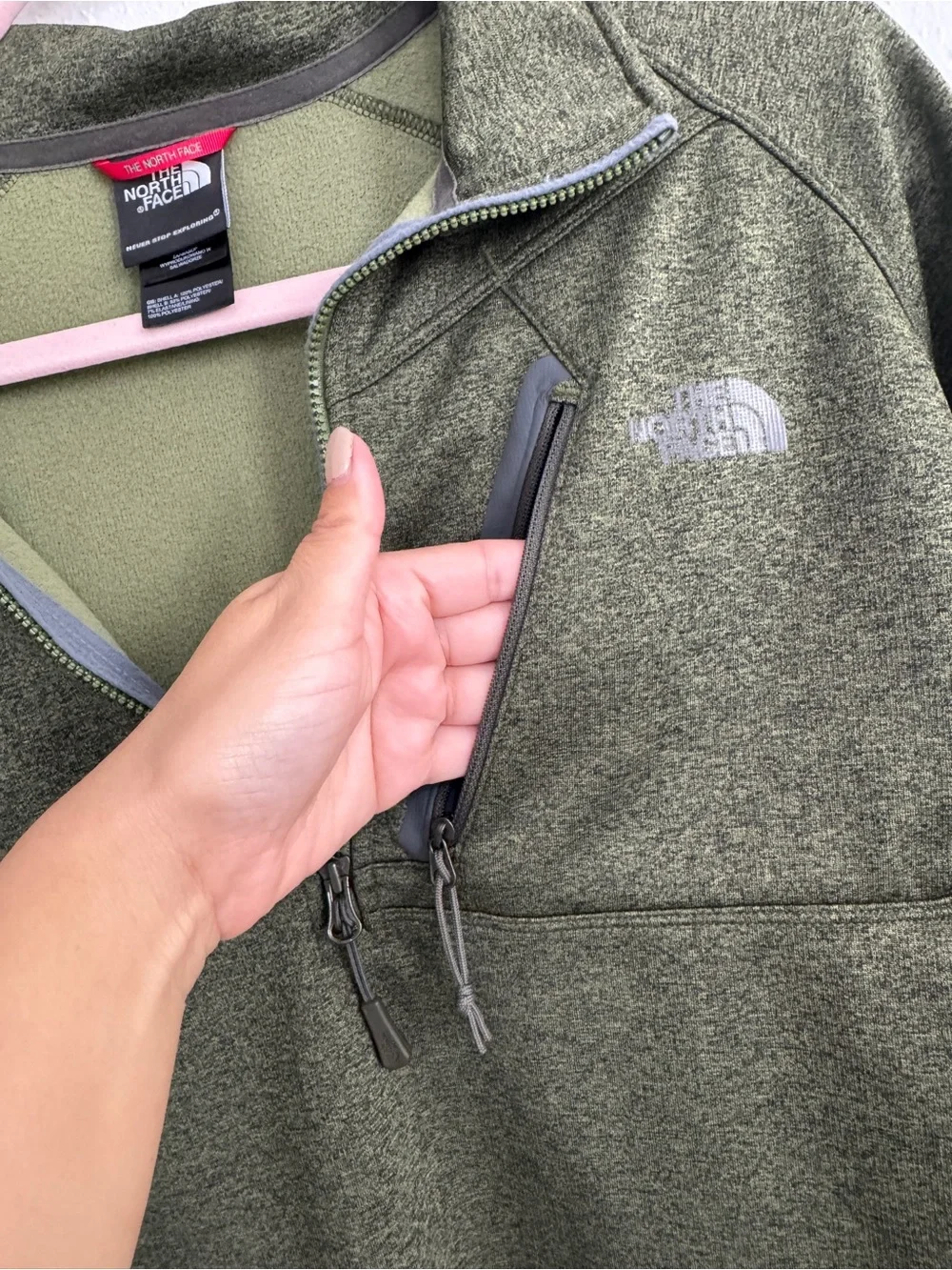The North Face soft moss
