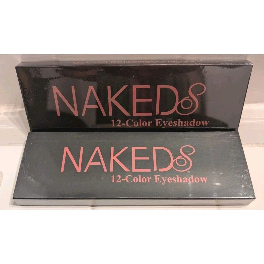 Kecai Cosmetics Naked 8 Eyeshadow A & B Plus Contour Palette 3pc Lot