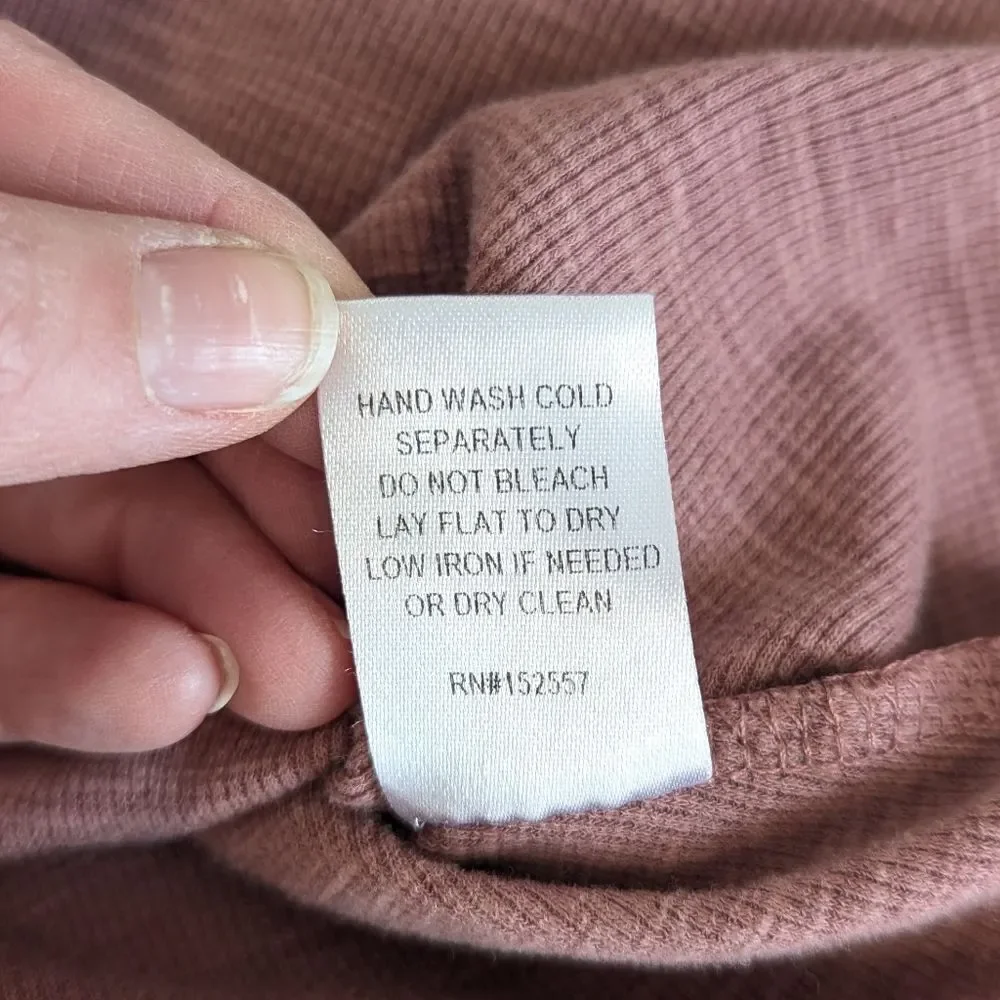 Altar'd State Pink Puff Sleeve Bodysuit