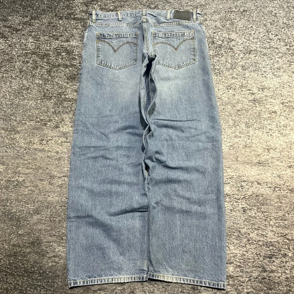 Vintage Y2K Levi's Silvertab‎ Jeans Baggy Mens 38x32 Blue Wide Leg Skater
