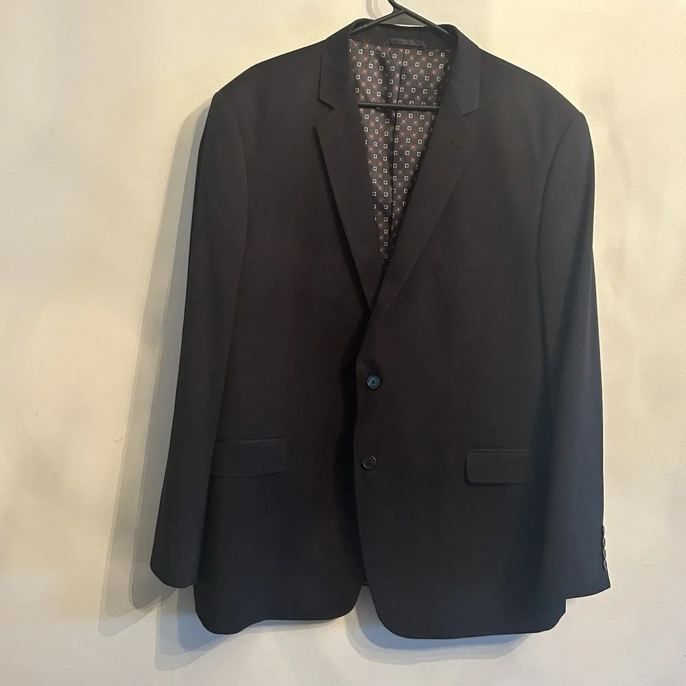 U.S Polo Assn.‎ Men's Size 48 R Premium Quality Wear Suit Blazer Jacket Black