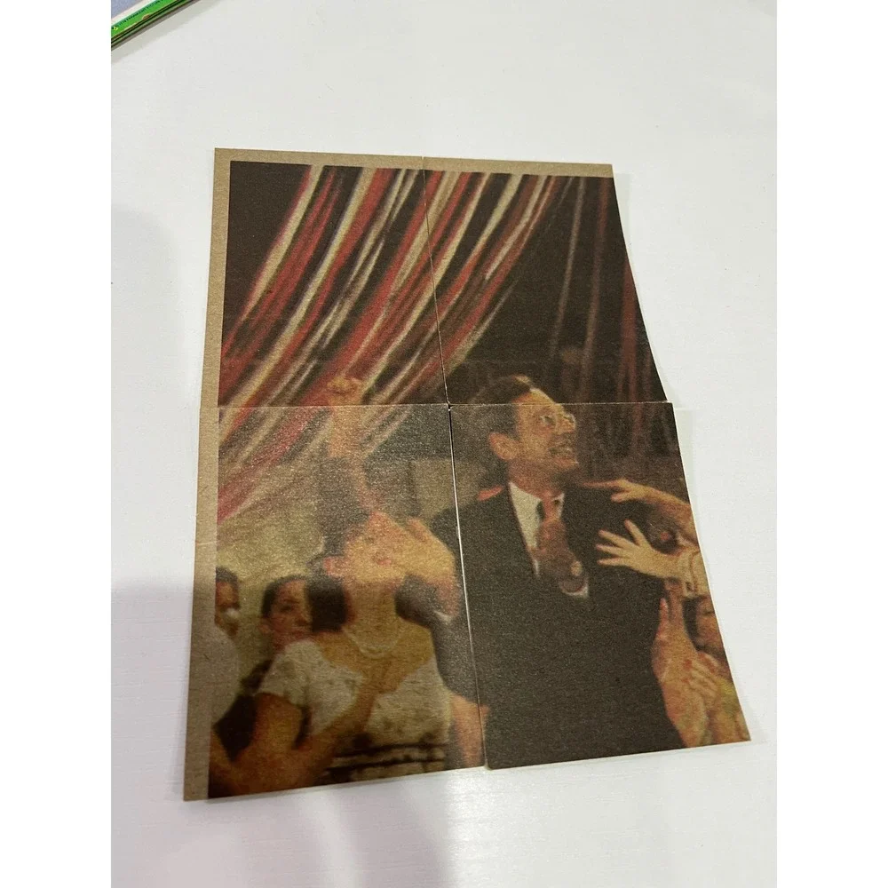 Vintage 1978 Topps‎ Grease Series 2 John Travolta Danny Zuko 4 Card Puzzle 67-70