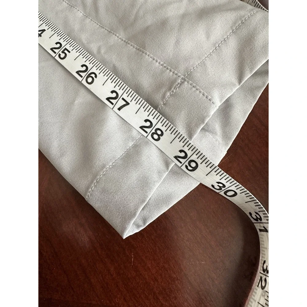 Fabletics The Only Pants Mens Size‎ Small Chino Shadow Gray Stretch Pockets