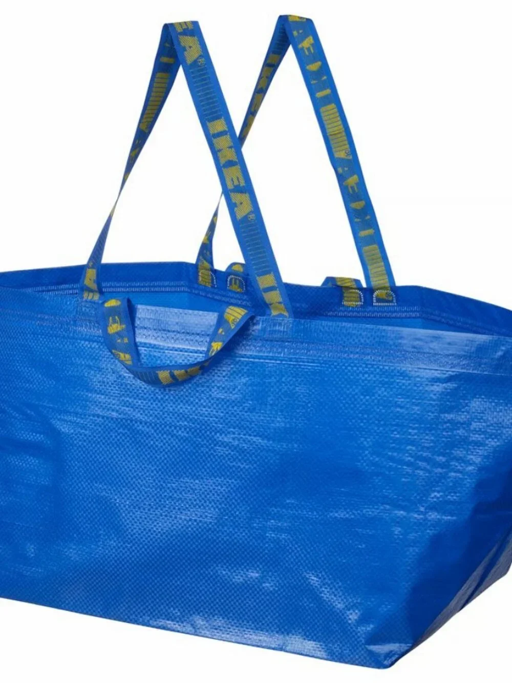 New Ikea Frakta Lg Blue Shopping Bag 21.75