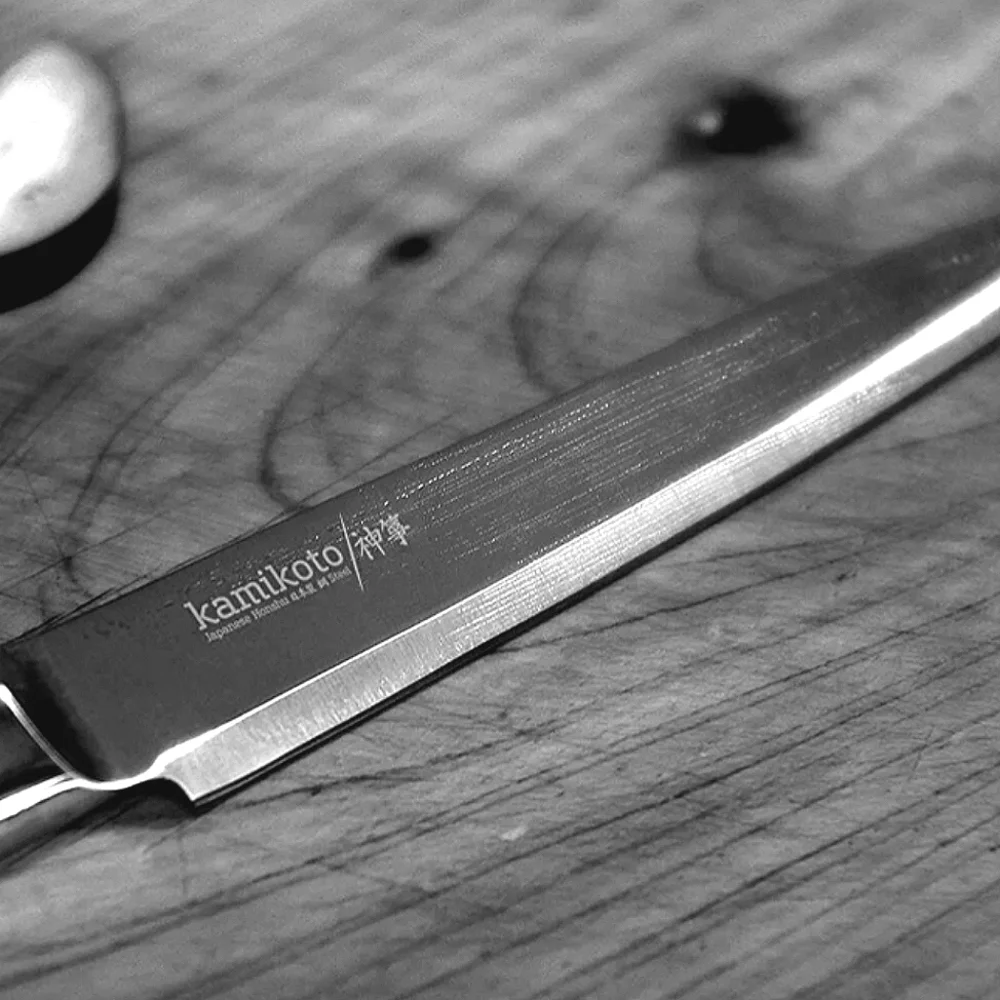 Kamikoto Japanese Steel Ibaraki Kitchen Knife Set Chef Gift