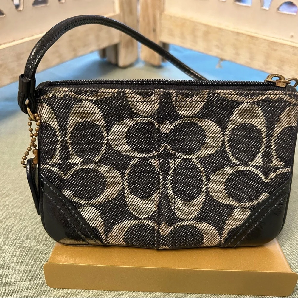 Coach chic denim