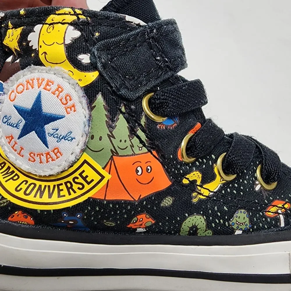 Converse camp sneakers
