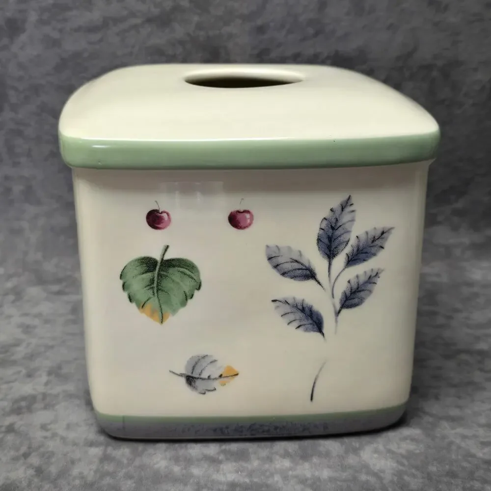 EX-CELL Nature Trail Boutique Box Tissue Box Cover Bathroom Accessory Home Decor