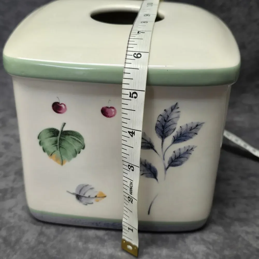 EX-CELL Nature Trail Boutique Box Tissue Box Cover Bathroom Accessory Home Decor