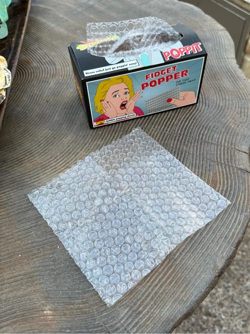 Poppit Bubble Wrap Sheet stress relief