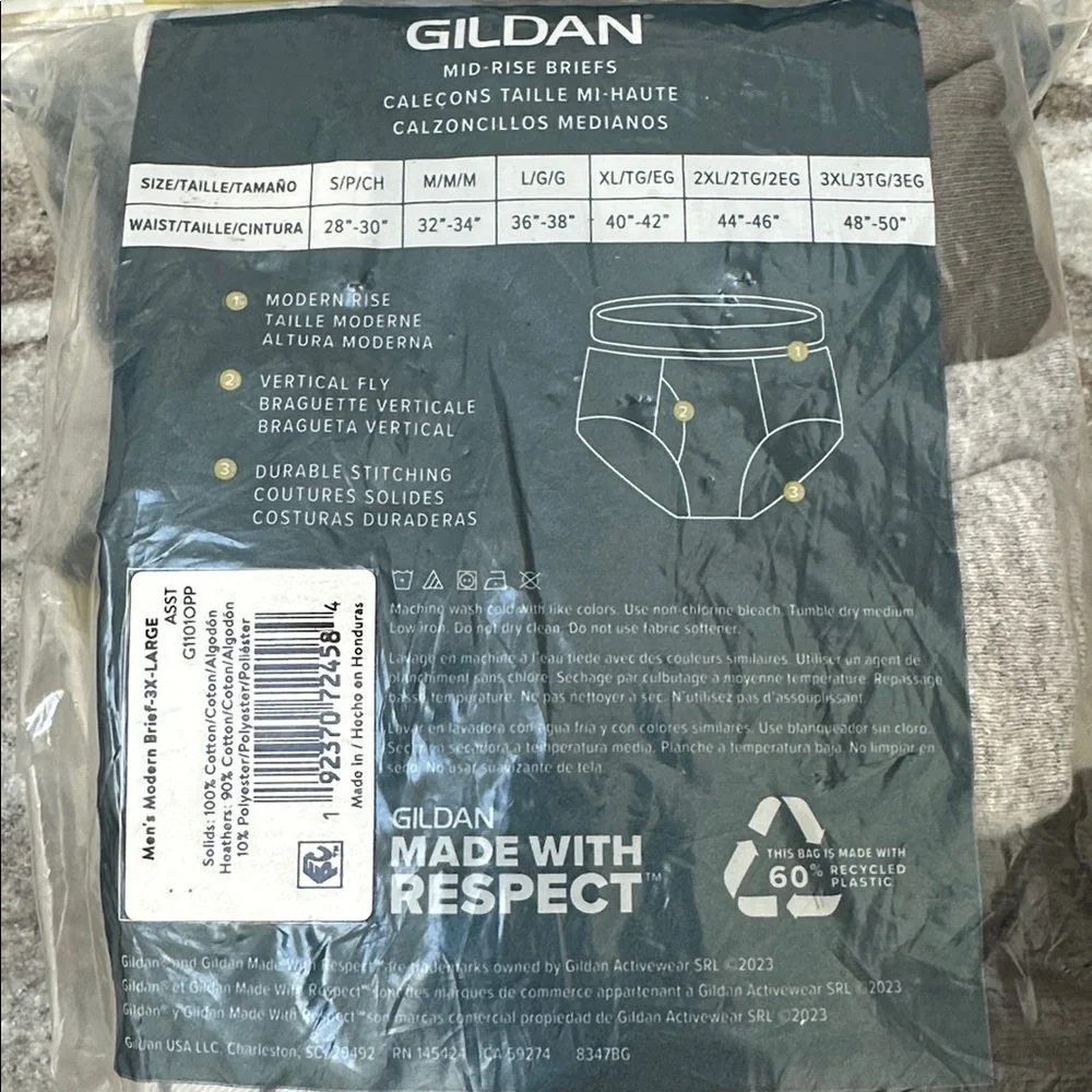 Gildan new briefs