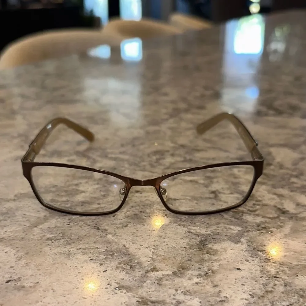 Juicy Couture Women’s Eyeglasses Frames JU124 ODA3 Brown/Gold 135 Prescription
