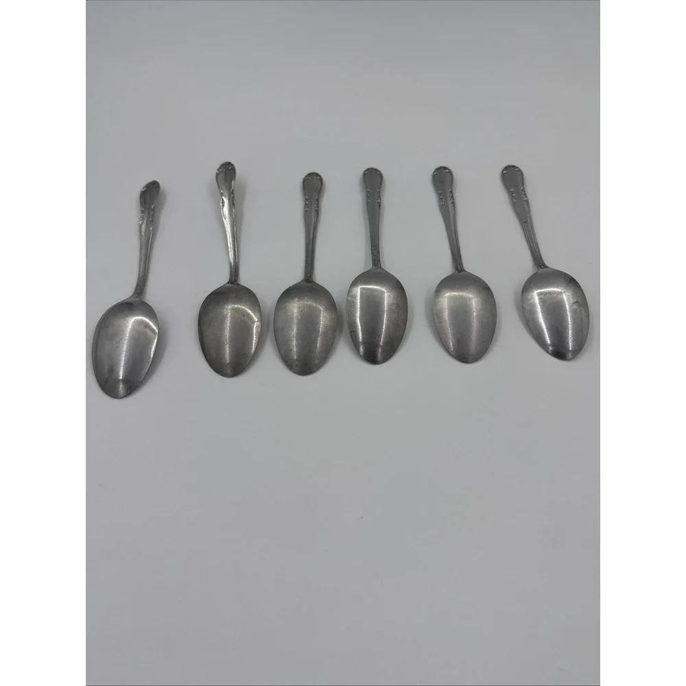 Set‎ Of 6 Oneida LTD Fenway Daydream 7 Inch Spoons