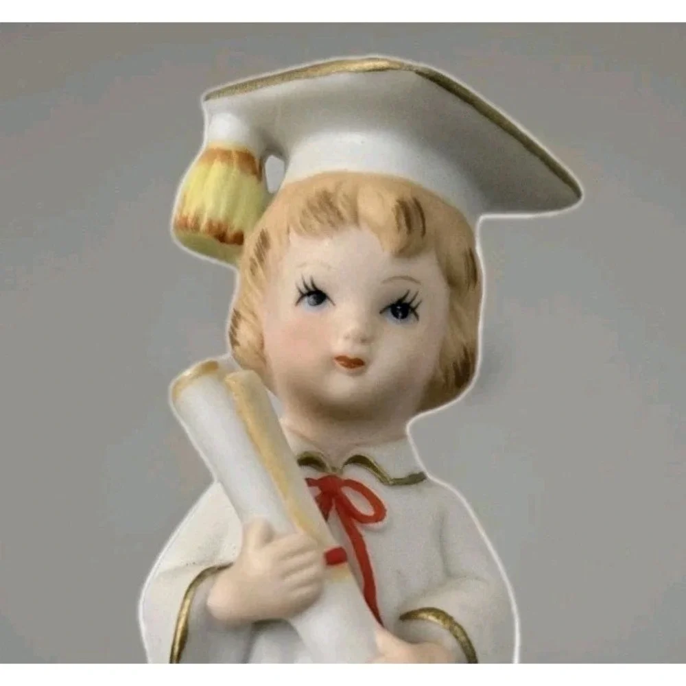 Lefton Girl Graduate Figurine Or Cake‎ Topper Graduation Gift