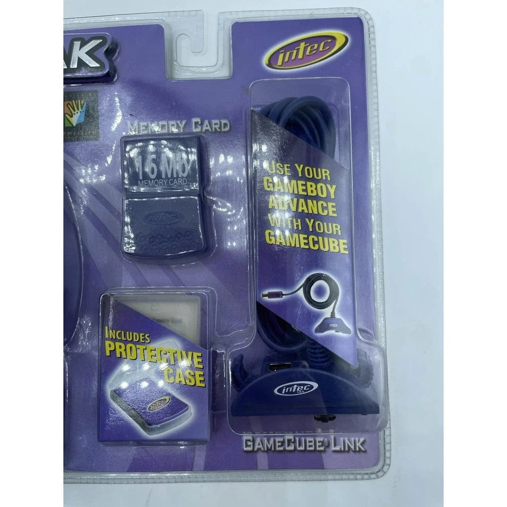 Intec Bundle Pak Gamecube‎ Starter Kit G Force Controller BRAND NEE FACTORY SEAL