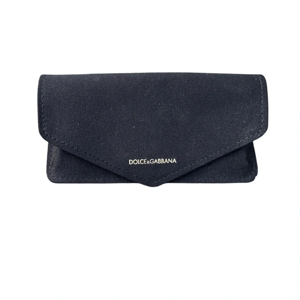 Dolce & Gabbana Eyeglass case Black not for oversized