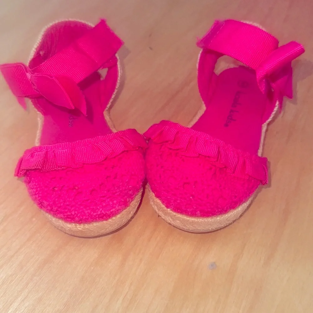 Koala‎ Kids baby girls size 5 pink dress sandals Velcro