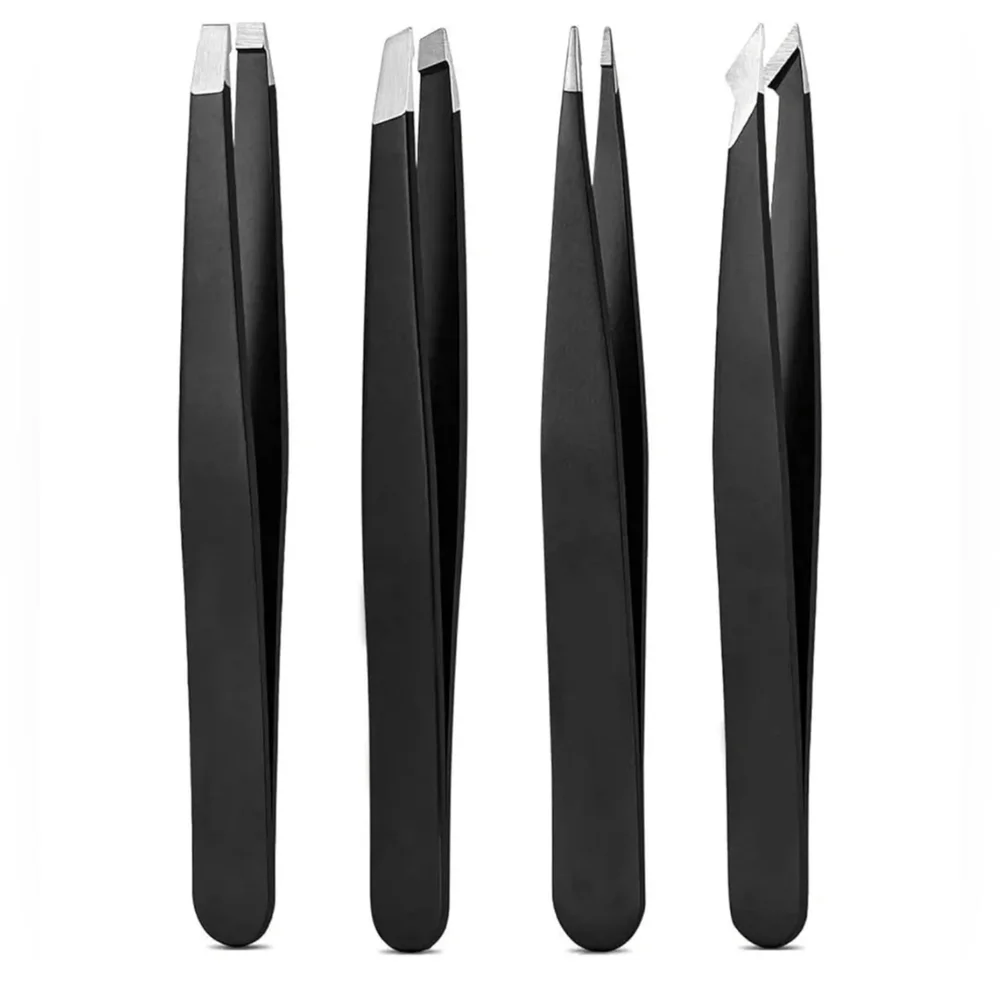 Black Precision‎ Tweezers Set