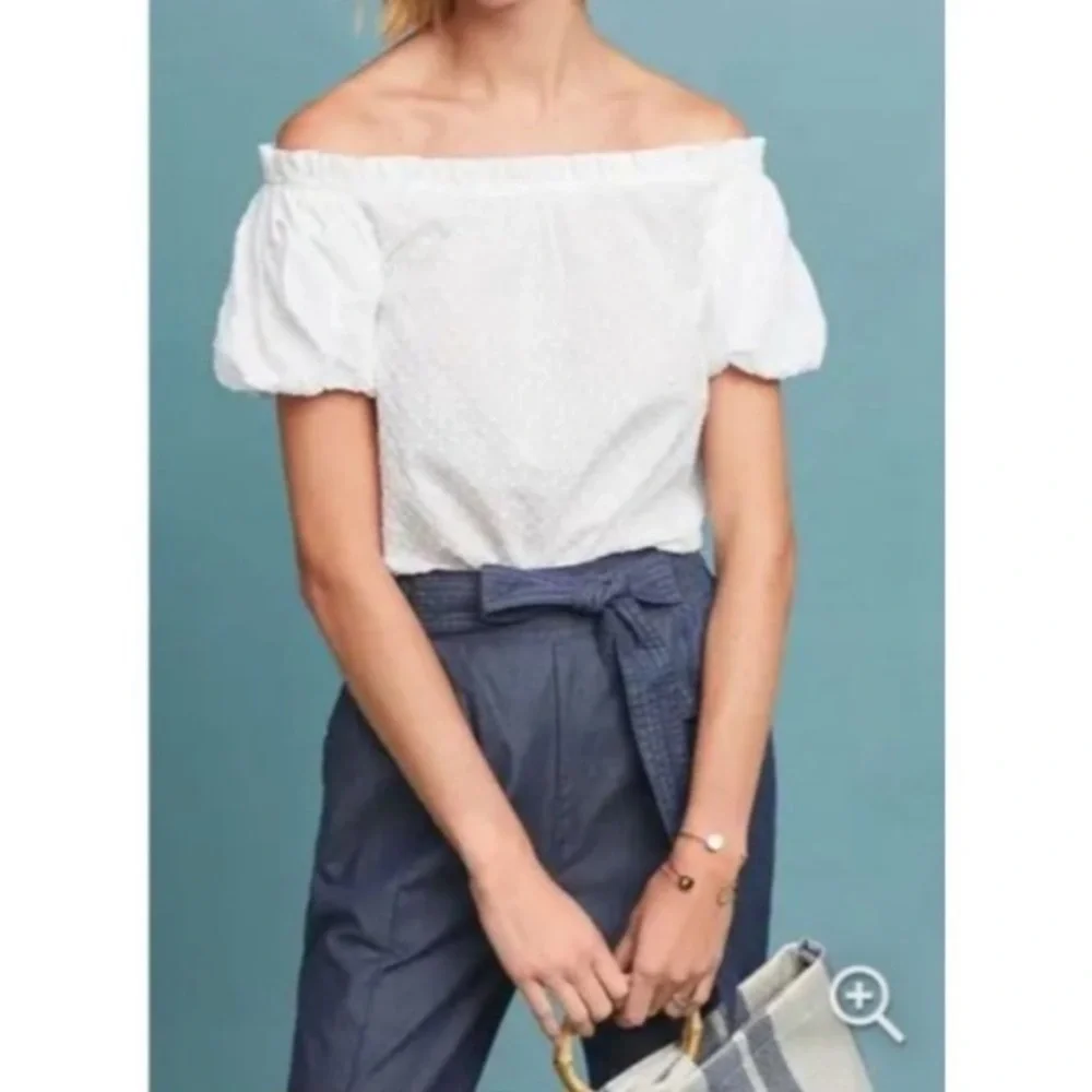 Maeve cotton top off