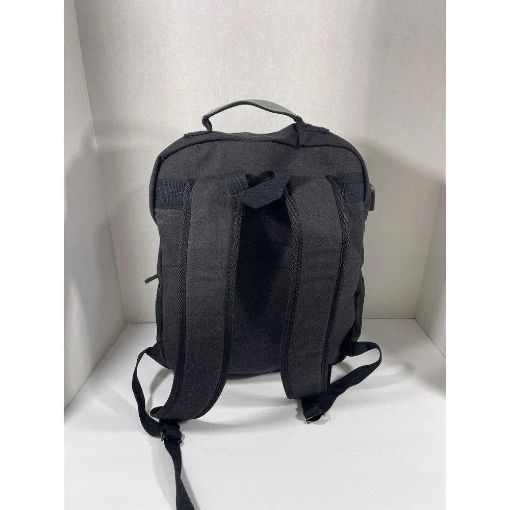 Bella Russo Multi Pocket USB Port Laptop Backpack New