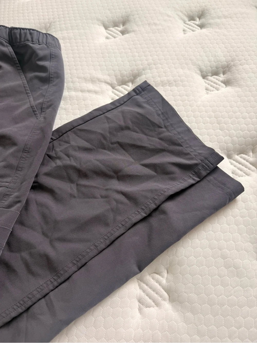 Figs Men's Charcoal Joggers with Blue Drawstring