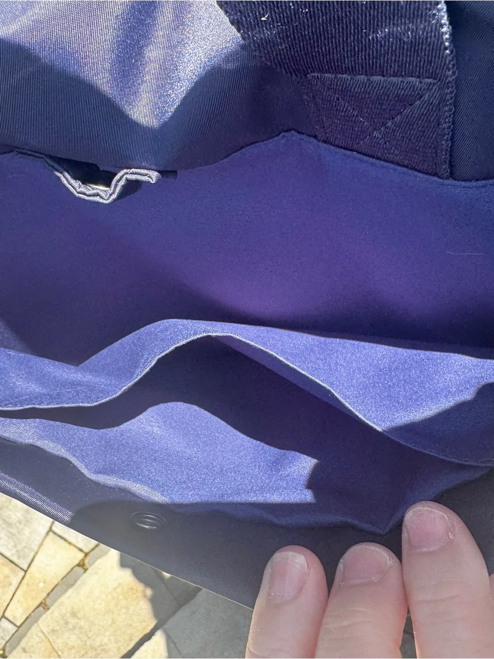Knomo navy tote