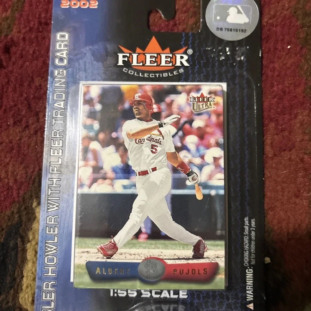 2002 St. Louis Cardinals CHRYSLER HOWLER w/ Albert Pujols TRADING CARD 1:55 NIP‎