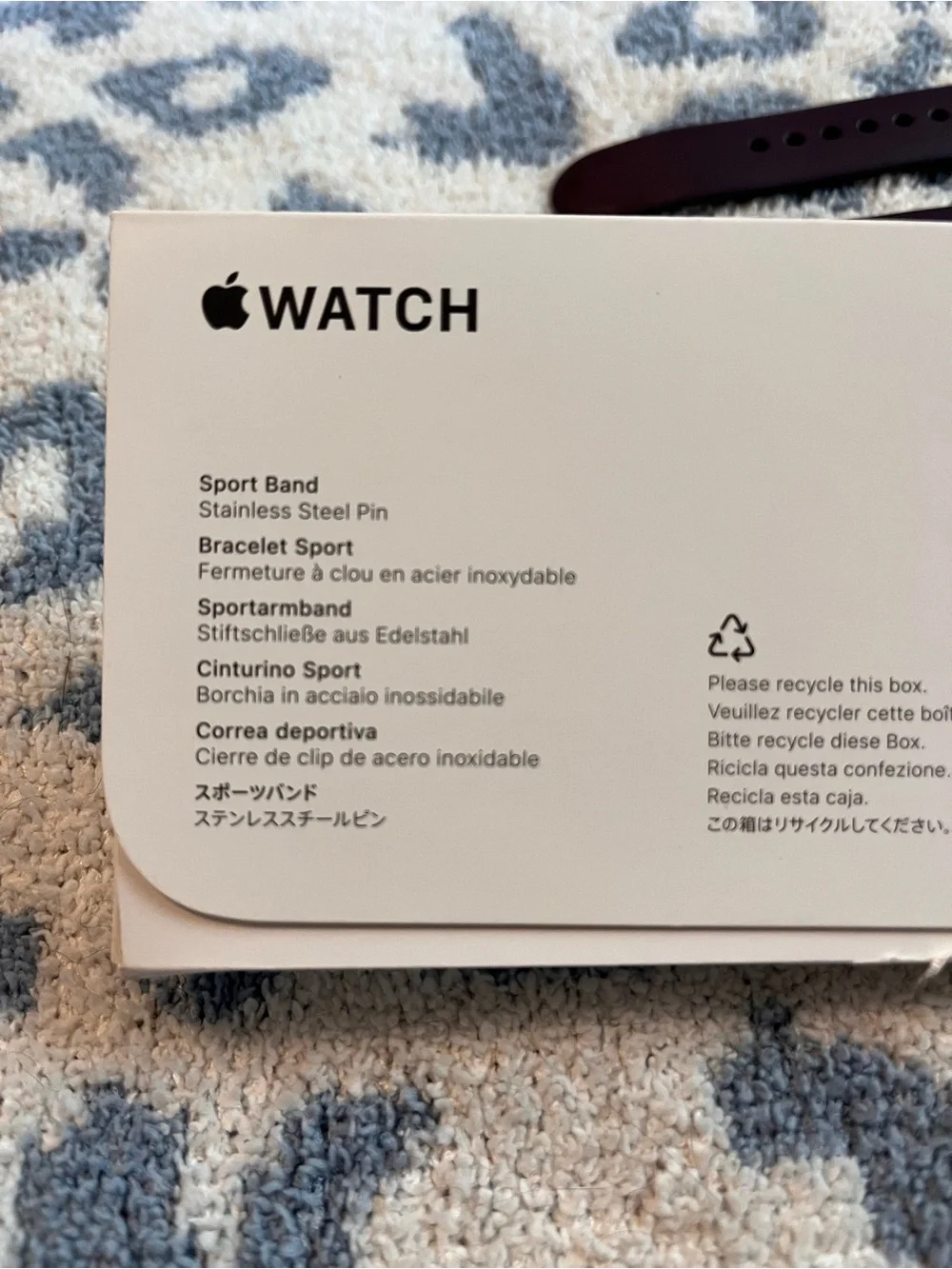 Apple genuine sport