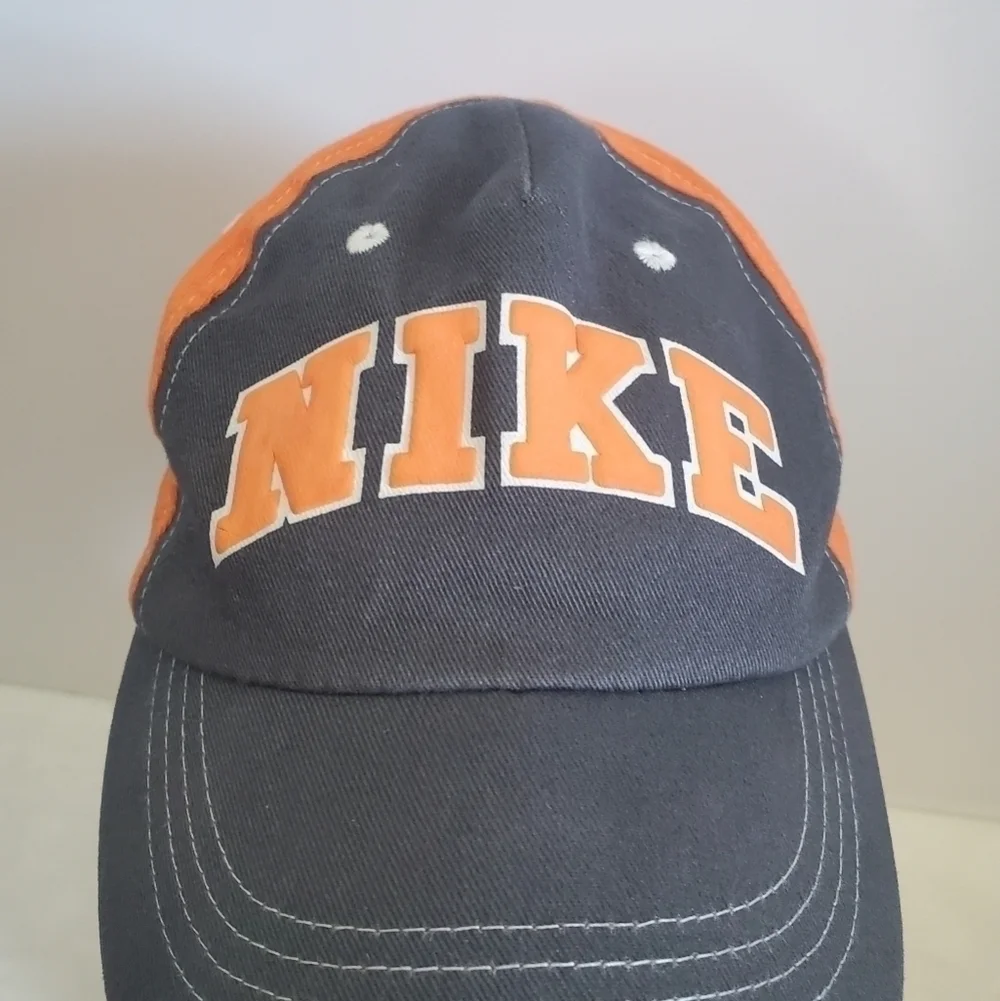 Nike Rare Gray Orange Toddler Baseball Hat Cap
