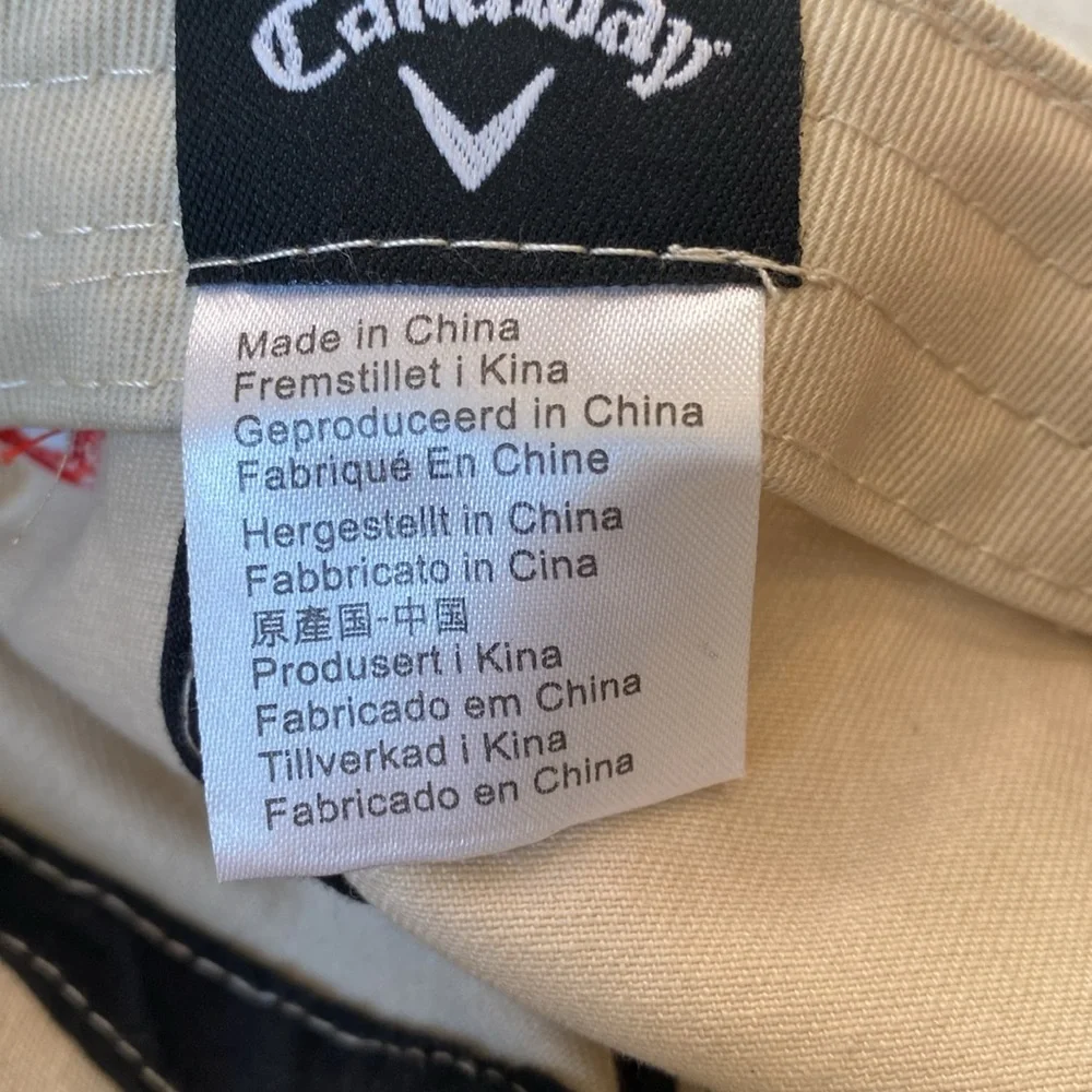 Callaway adjustable khaki