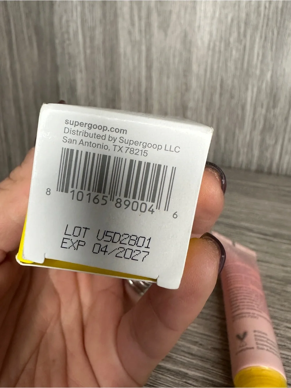 Supergoop! Glow Gloss SPF 40 Lip Gloss — Vanilla Soft Serve