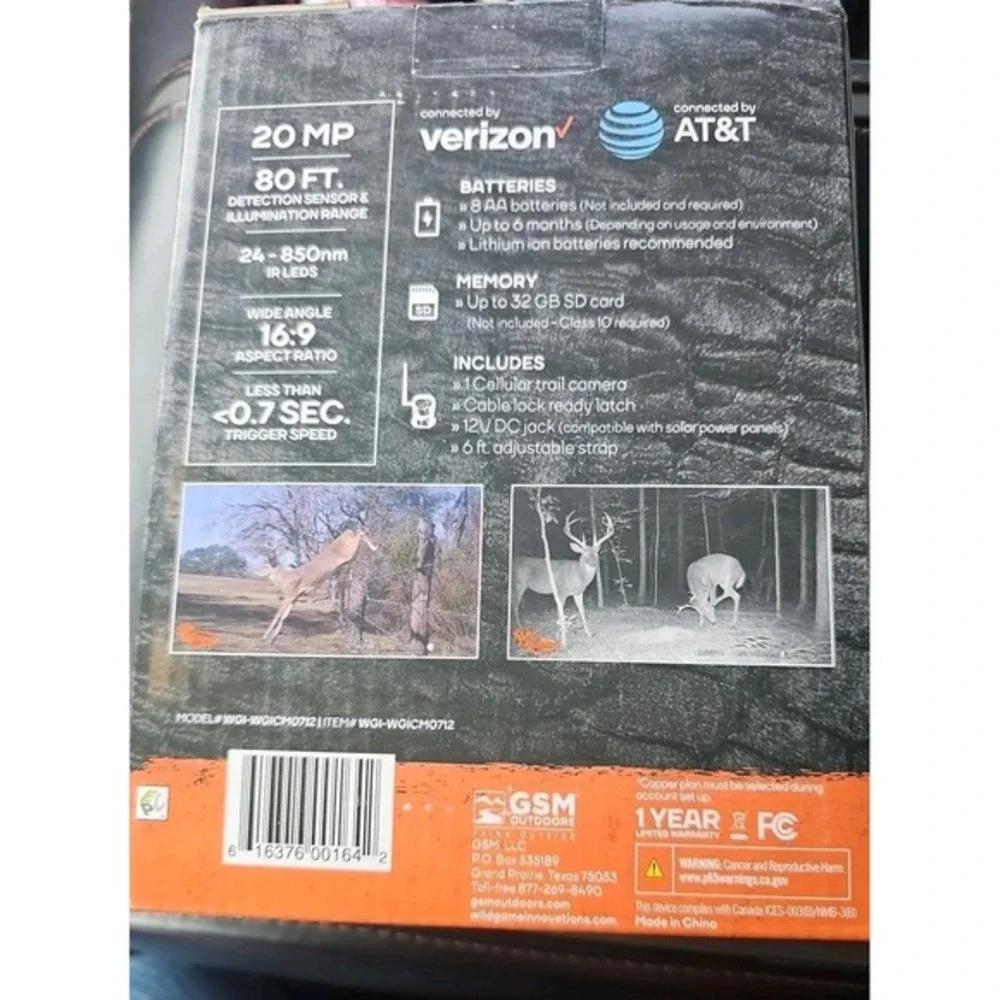 Wildgame Innovations Encounter‎ Cellular Trail Camera