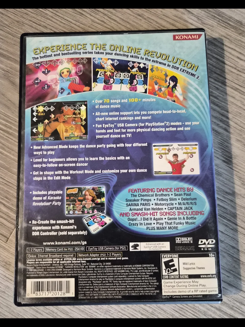Sony PlayStation 2 Dance Dance Revolution Extreme 2