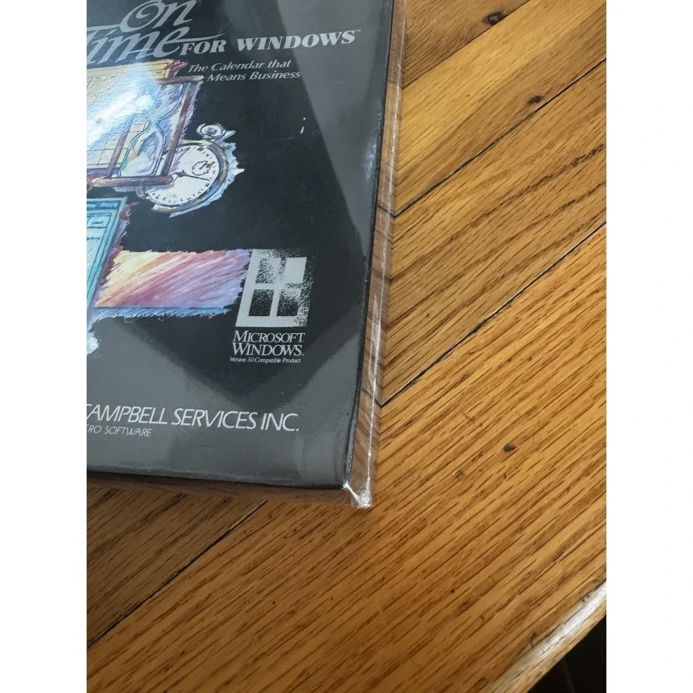 Vintage On Time For Windows 3 Calendar & To Do List‎ Manager Software Sealed NOS