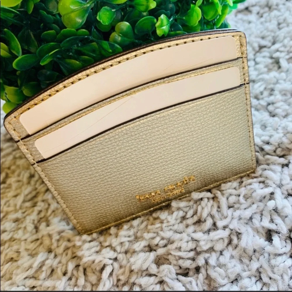 Kate Spade Sylvia‎ Cardholder - Pale Gold