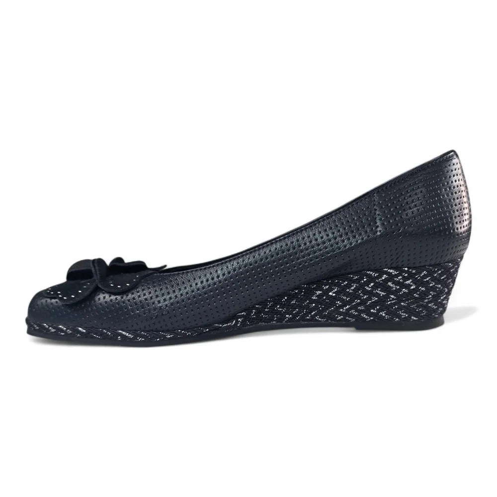 Sesto Meucci perforated leather