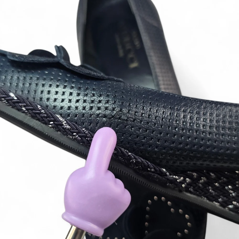Sesto Meucci perforated leather