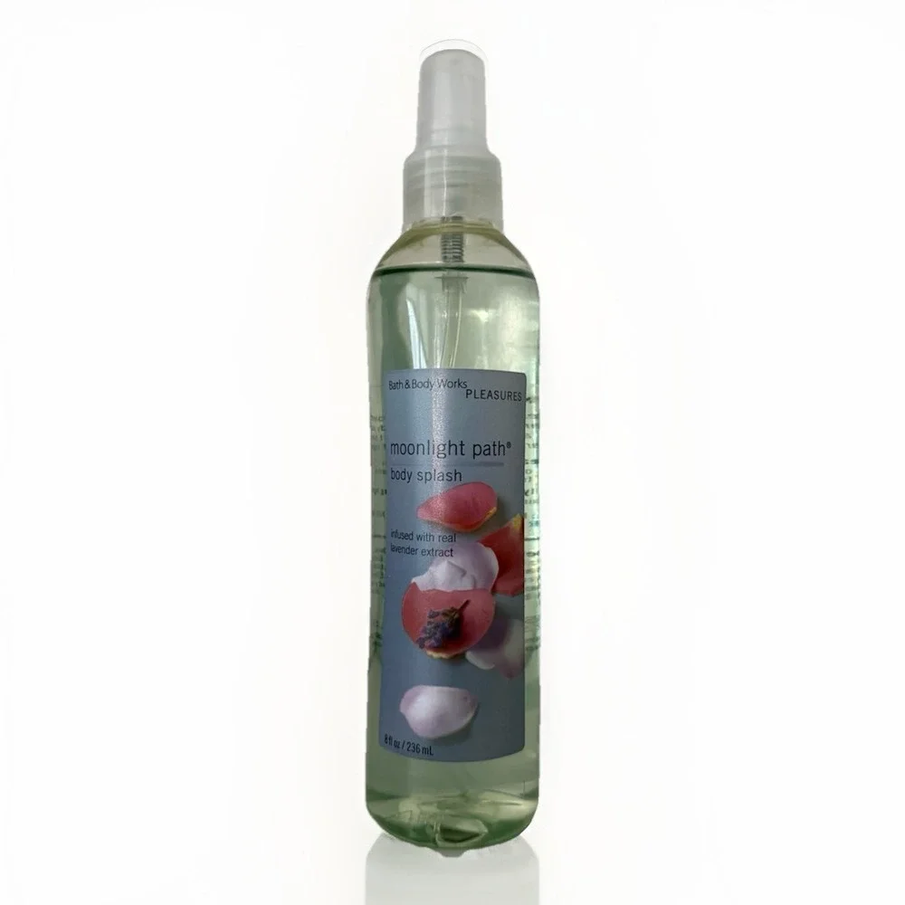 Bath & Body Works Pleasures‎ Moonlight Path Body Splash Spray Mist 8 Oz New