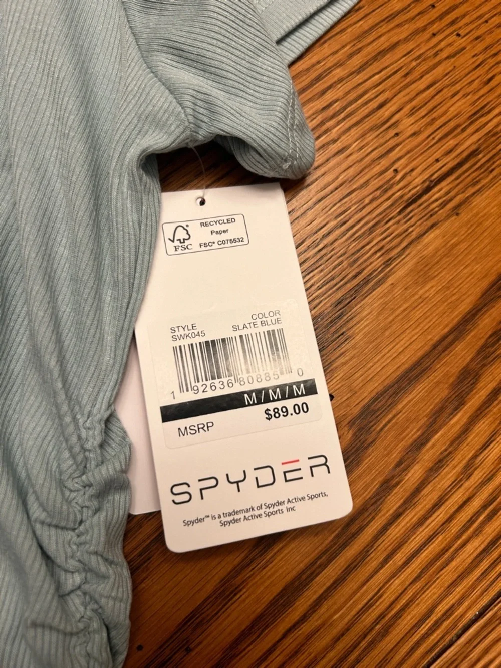 Spyder light breathable