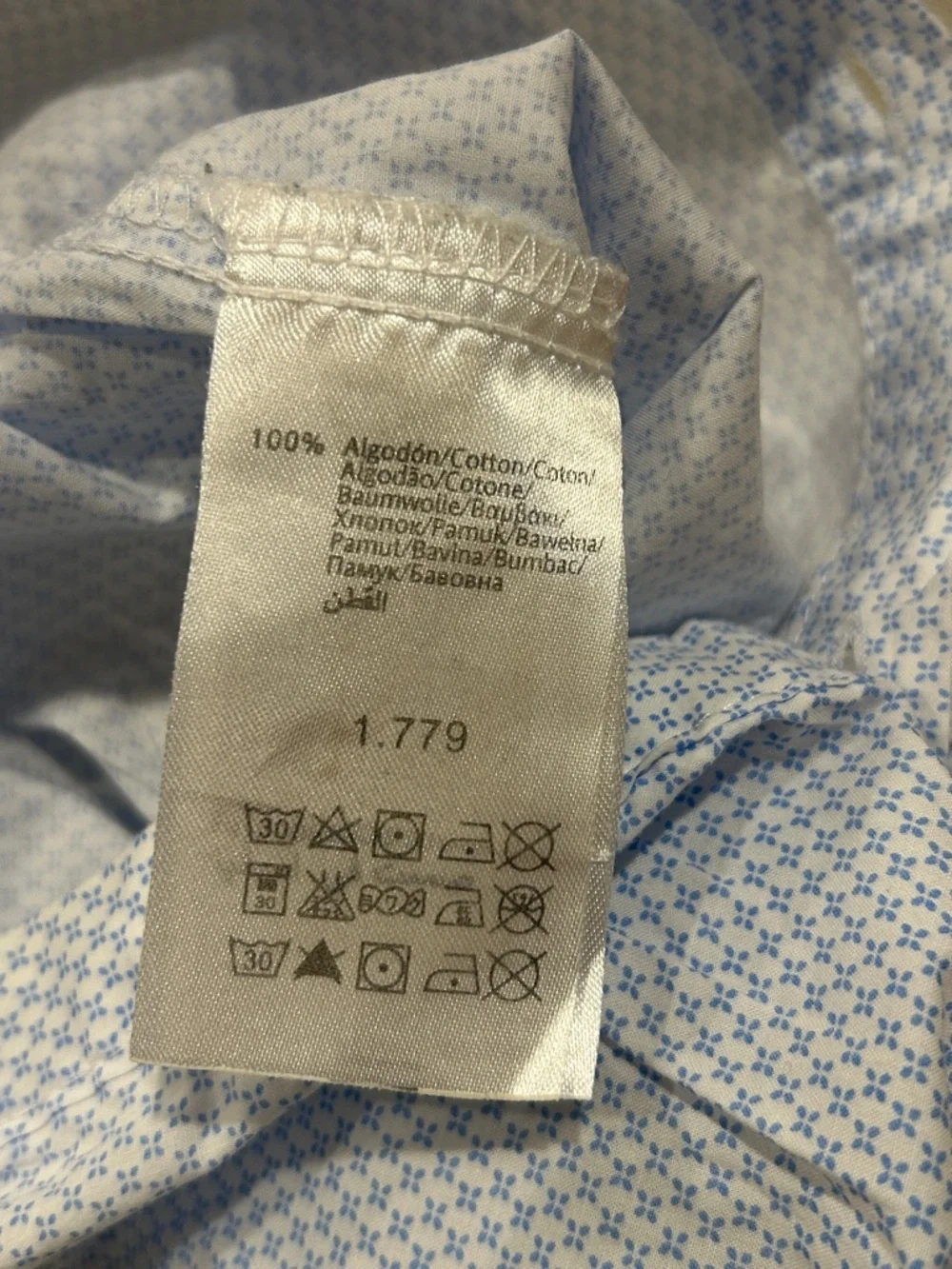 Mayoral Newborn Onesie Dress Shirt.