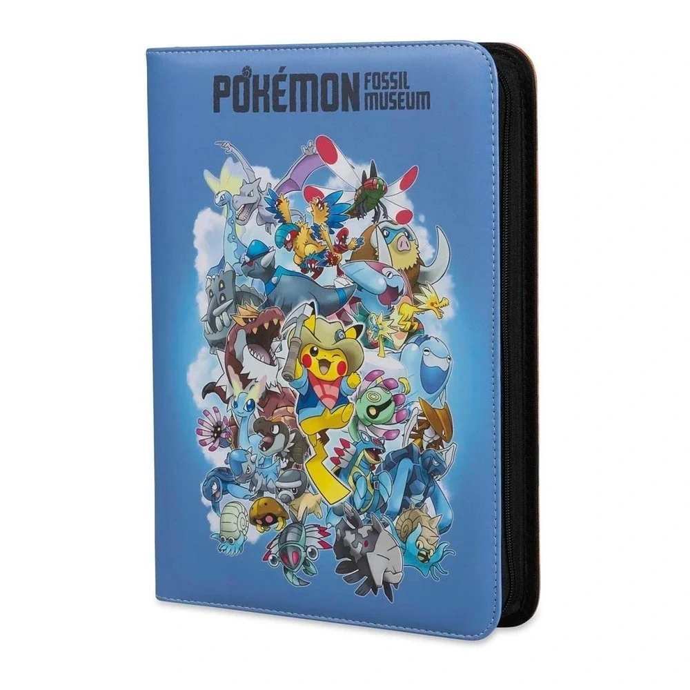 Pokémon Fossil Museum TCG Zip Binder PKC Exclusive - IN HAND READY TO SHIP! 🔥