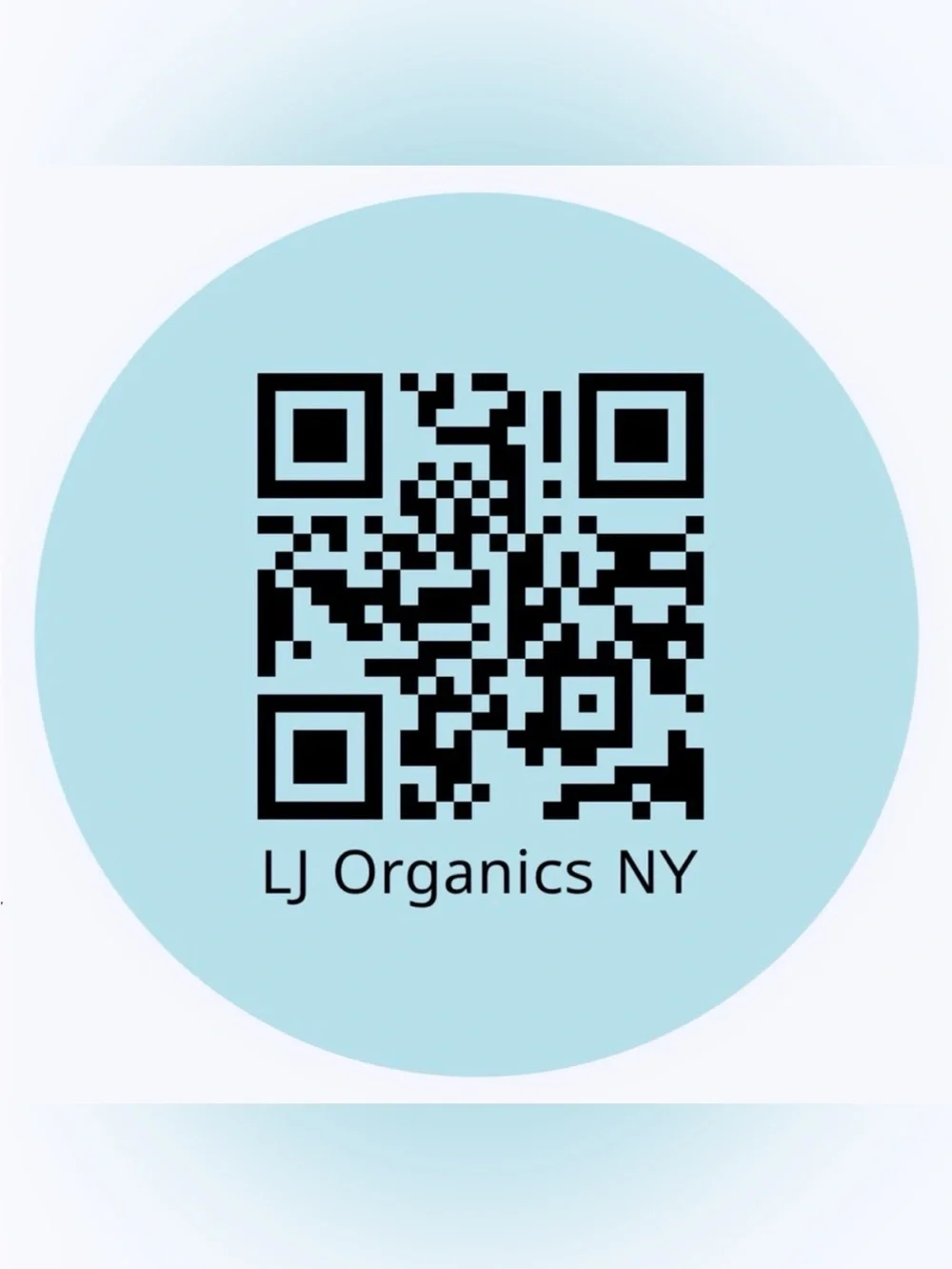 50 CUSTOM STICKERS - 2” ROUND - WITH YOUR ‘QR CODE’ & ‘CLOSET NAME’ - BLUE