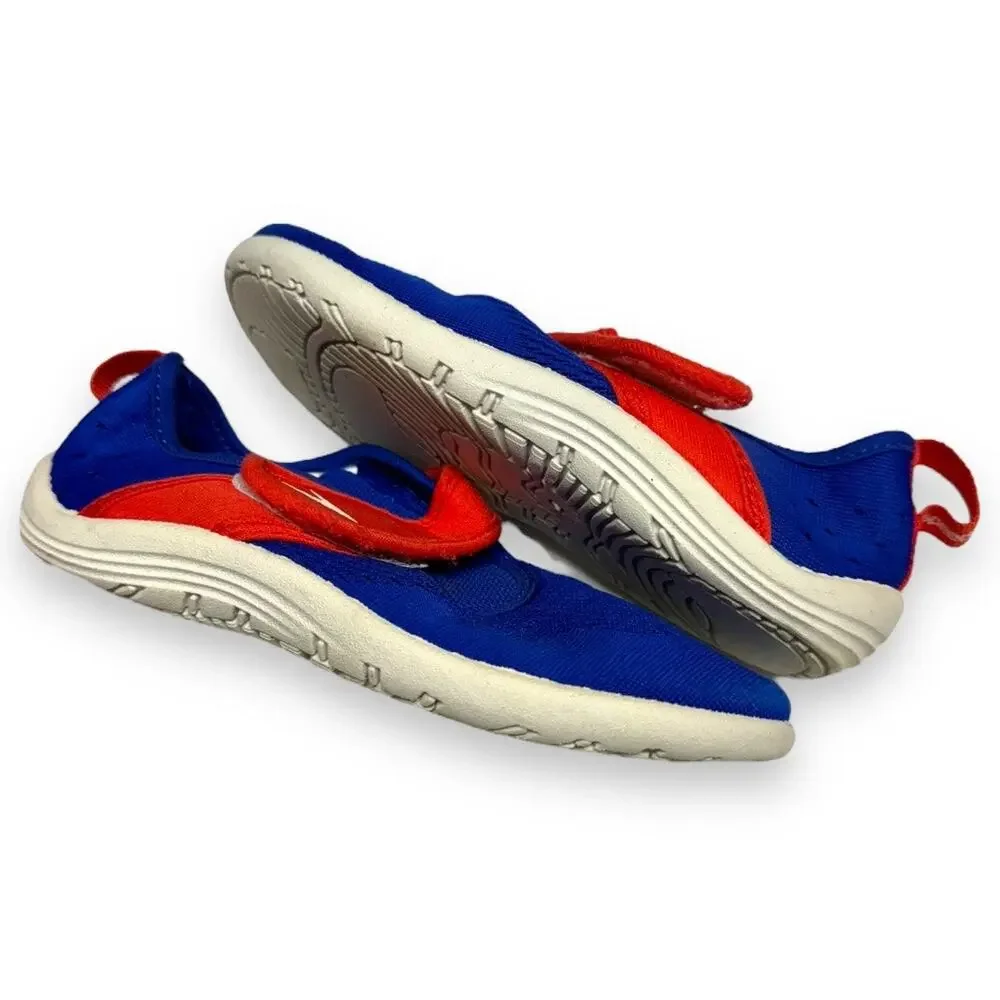 Speedo Unisex Water Shoes Sz XL 11 12‎ Red Blue Original Surfwalker Beach