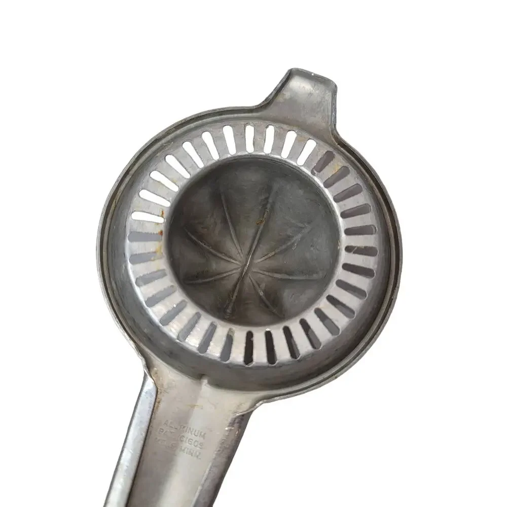 Vintage aluminum reamer juice squeeze lemon made in USA handheld