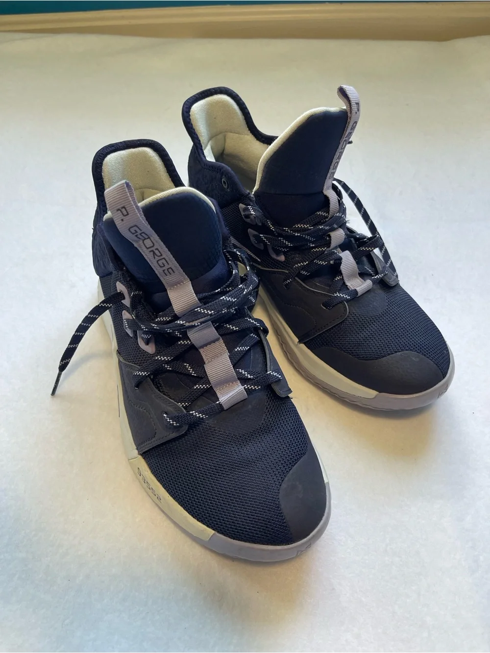 Nike PG 3 Paulette Basketball Shoes Navy Gray Women’s 8.5 Rare