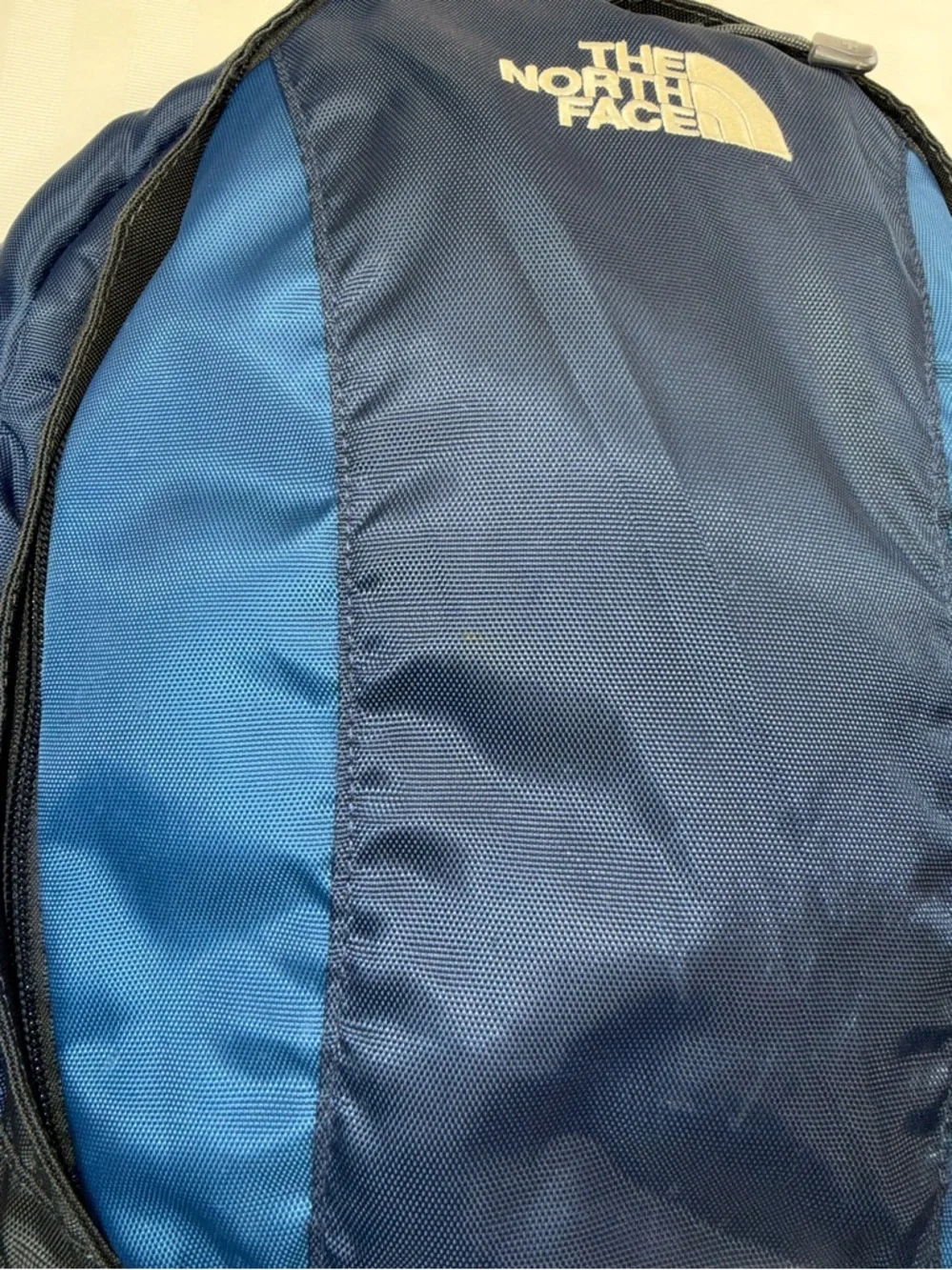 The North Face Vault Backpack Blue/Black Laptop School Travel Hiking