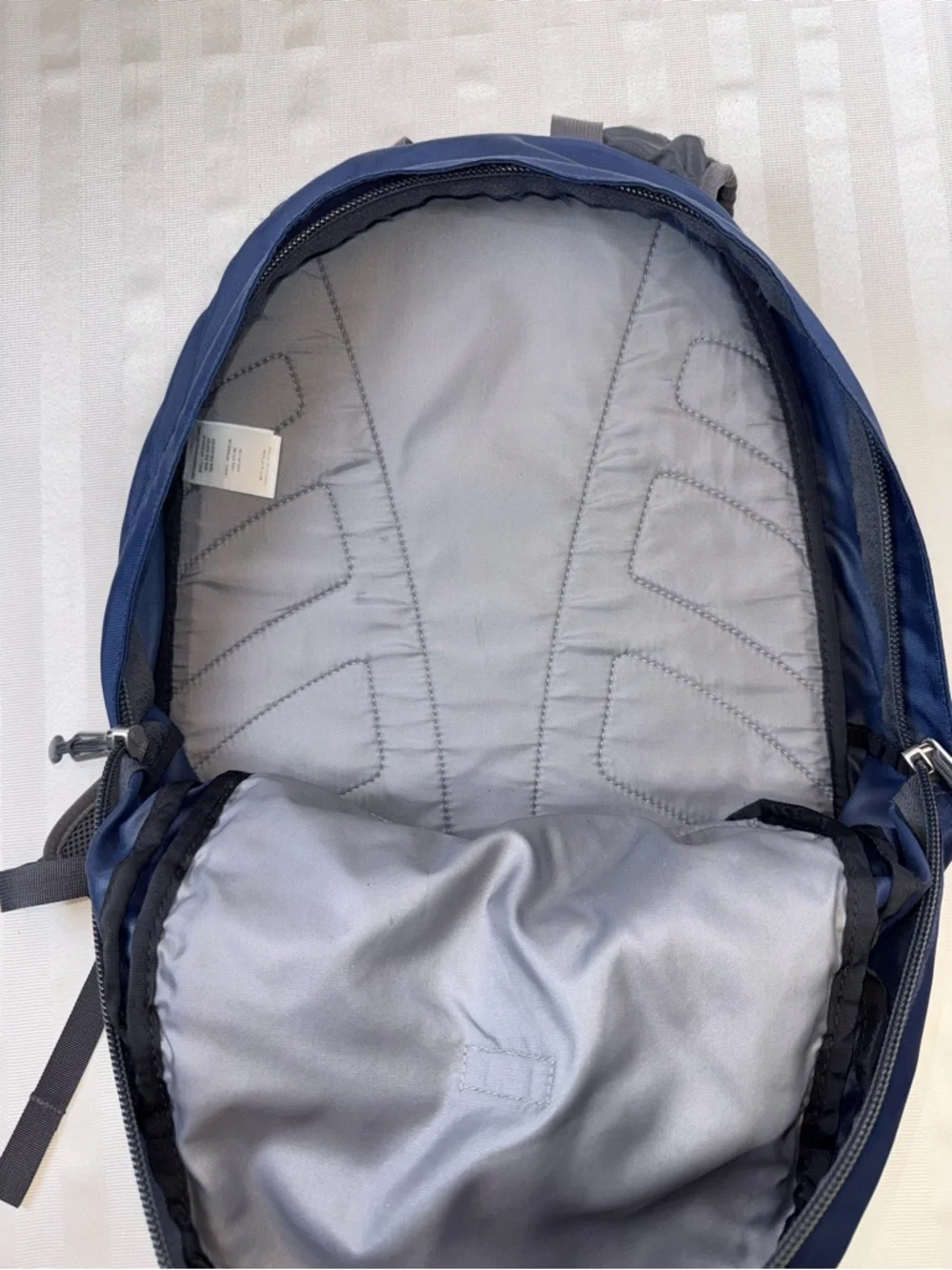 The North Face Vault Backpack Blue/Black Laptop School Travel Hiking
