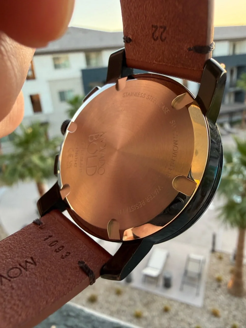 Movado elegant chronograph