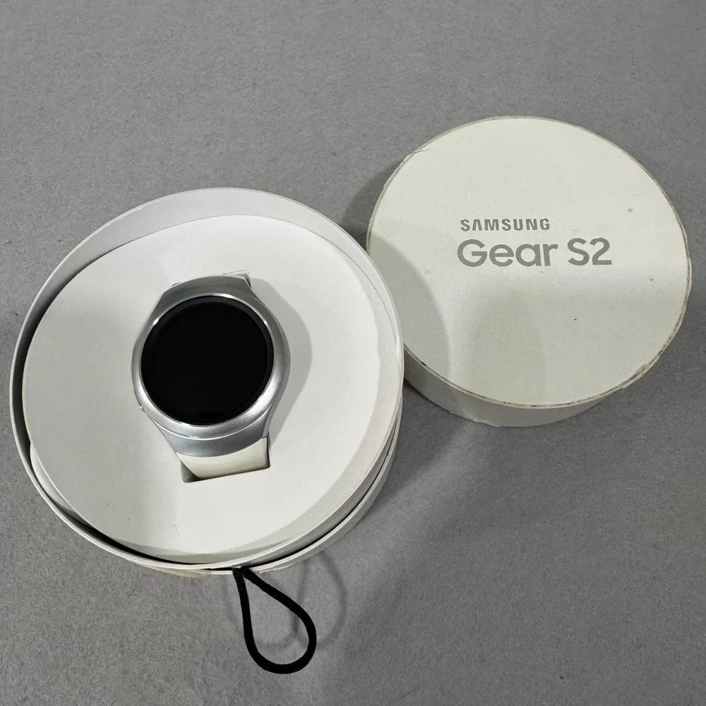 Samsung Gear S2 Smartwatch Unisex Small Silver SM-R730A Stainless Steel AT&T