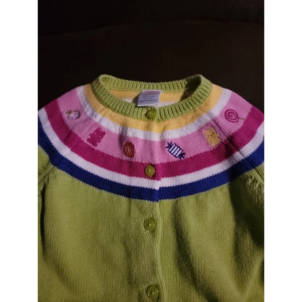 Gymboree candy shoppe‎ sweater cardigan size 2t